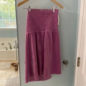 Juicy terry cloth dress purple